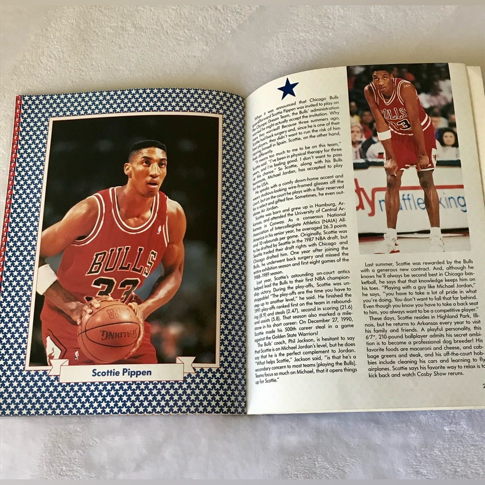 TEAM U.S.A. Scholastic Paperback- May 1992 - The Dream Team - Olympic Basketball - Picture 8 of 10